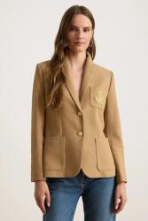 Lauren Ralph Lauren sacou cu un singur rând de nasturi pentru femei din bumbac cu elastan PPYX-KZD01S_82A (200797305)