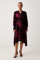 KARL LAGERFELD rochie evazată din vâscoză 9BY2-SUDYRF_93X (B4W13006)