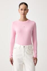 Tommy Jeans longsleeve pentru femei cu bumbac 9BY2-BUDZPT_30X (DW0DW23248)