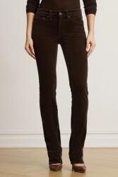 Lauren Ralph Lauren pantaloni pentru femei din catifea reiată 9BY2-SPDYWH_89X (200B27754)