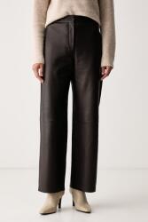 BOSS pantaloni pentru femei din piele Sipasa 9BY2-SPDZ5L_88X (50568300)