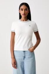 Lacoste t-shirt női pamuttal - bézs 36