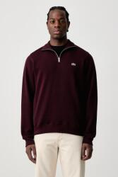 Lacoste félgarbó férfi pamut - burgundia L