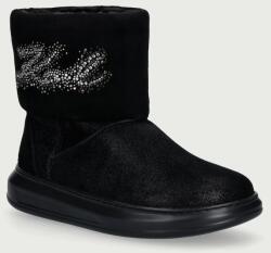 Karl Lagerfeld Kapri cizme de zăpadă pentru femei din piele întoarsă 9BY2-OBDUMF_99X