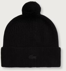Lacoste pomponos sapka gyapjúval - fekete Univerzális méret