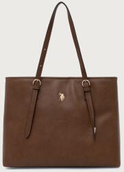 U. S. Polo Assn U. S. Polo Assn. női műbőr shopper Blackstone - barna Univerzális méret