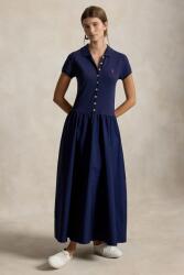 Ralph Lauren rochie evazată din bumbac cu elastan 9BY2-SUDZMR_59X (211B17443)