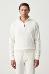 HUGO BOSS hanorac de loungewear pentru bărbați cu bumbac Structure 1/4 Zip 9BYA-BLM02B_01X (50545597)