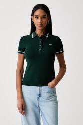 Lacoste póló női pamut - zöld 42