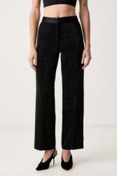 Karl Lagerfeld pantaloni straight pentru femei 9BY2-SPDYUF_99X (B4W10064)