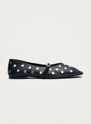 Alohas bőr balerina cipő Sway - fekete Női 41 - answear - 64 990 Ft