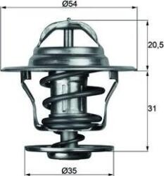MAHLE TX 13 87D - Termostat, lichid racire - Termostat sistem racire 87°C VOLVO V40. AUDI 100 C3. 100 C4. 80 B1. 80 B2. 80 B3. 80 B4. 90 B3. A2. A3. A4 B5. A4 B6. A4 B7. A6 - MAHLE-TX 13 87D (MAHLETX1387D)