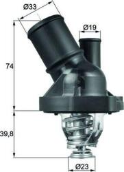 MAHLE TI 200 82 - Termostat, lichid racire - MAHLE-TI 200 82 (MAHLETI20082)