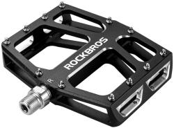 Rockbros K399-BK Széles Platform Kerékpár Pedál Szett - Fekete (K399-BK)