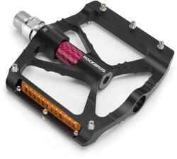 Rockbros K307PT Alumínium Platform Kerékpár Pedál Szett - Fekete (37213072001)