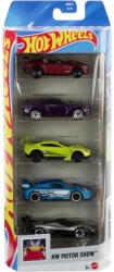 Mattel Hot Wheels kisautók 5 darabos szett - HW Motor Show (JKG17) - jatekbirodalom