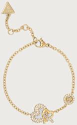 Guess brățară pentru femei din oțel inoxidabil cu zirconiu cubic LOVE BITES 9BY2-AKDZ2Y_GLD (JUBB06.052JW)