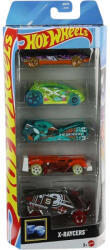 Mattel Hot Wheels kisautók 5 darabos szett - X-Raycers (JKG15) - jatekbirodalom