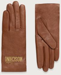 Moschino női bőr kesztyű - barna 6.5 - answear - 66 990 Ft