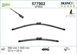 Valeo 577902 - Lamela stergator - Lama stergatoare Fata cu spoiler 2buc VF902 Silencio 550 - 500mm MINI CLUBMAN F54 11.14 - - VALEO-577902 (VALEO577902)