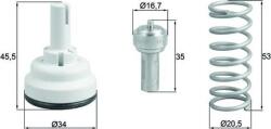 MAHLE TX 182 87D - Termostat, lichid racire - Termostat sistem racire 87°C VW EOS. GOLF PLUS V. JETTA III 1.6 12.04 - 10.10 - MAHLE-TX 182 87D (MAHLETX18287D)