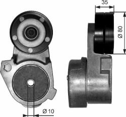 GATES T38563 - Intinzator curea, curea distributie - DRIVEALIGN - compatibil Renault - GATES-T38563 (GATEST38563)