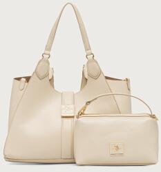 U. S. Polo Assn U. S. Polo Assn. női műbőr shopper MARGARET - bézs Univerzális méret