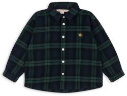 Konges Sløjd gyerek pamut ing CHECKY SHIRT GOTS - zöld 86
