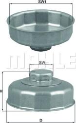 MAHLE Ocs 1 - Cheie Filtru Ulei - Mahle-ocs 1 (mahleocs1)