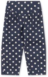 Konges Sløjd baggy nadrág gyerek pamut NOLA PANTS GOTS - sötétkék 110
