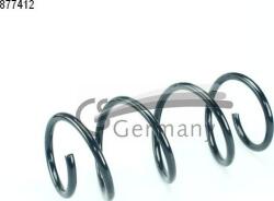 CS Germany 14.877. 412 - Arc spiral - ARCURI ELICOIDALE - CS - compatibil Dacia - CS Germany-14.877. 412 (CSGERMANY14877412)