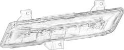 RENAULT 266051034R - Kit de reparat faruri principale (suport) - LAMPA LUMINI DE ZI STANGA CLIO IV - O. E. RENAULT - RENAULT-266051034R (RENAULT266051034R)