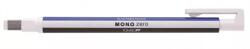  Radír Tombow Mono Zero kék-fehér, tégla alakú radírbetéttel 2, 5x5mm (EH-KUS)