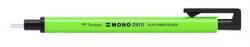  Radír Tombow Mono Zero neon zöld, kör alakú radírbetéttel 2, 3mm (EH-KUR63)