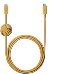 Native Union Cablu Native Union Anchor USB-C la USB-C, 3m, design premium, culoare kraft (ACABLE-C-KFT-NP)