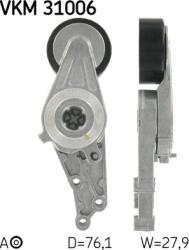 SKF VKM 31006 - Intinzator curea, curea distributie - Intinzator curea role AUDI A4 8E2. B6 1.6. 1.8 T. 1.8 T quattro. FSI 2.0. 2.0. A4 8EC 1.6. 1.8 T. 1.8 T quattro. 2.0. 2.0 - SKF-VKM 31006 (SKFVKM31006