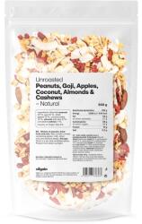 Vilgain Un amestec de nuci neprăjite și fructe -⁠ 6 ingrediente atent selecționate, cu goji, mere, cocos și trei tipuri de nuci, ideal ca gustare rapidă pentru drum - vilgain - 140,97 RON