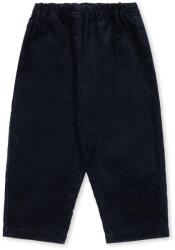 Konges Sløjd gyerek kordbársony alsó SULLY PANTS GOTS - sötétkék 80