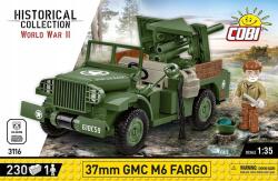COBI Cobi: Ww II 37 mm Gmc M6 Fargo 230db-s szett (3116)