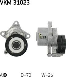 SKF VKM 31023 - Intinzator curea, curea distributie - curea tensionare SKF AC PS SEAT-VW 1.0-1.4-1.6 91 - SKF-VKM 31023 (SKFVKM31023)
