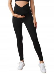 Shein Kismama Leggings Fekete Sima 36-OS
