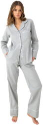 Sensis pijama damă cu nasturi Sensis Imani gri: XL (34940 XL)