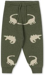Konges Sløjd melegítő gyerek gyapjú hozzáadásával LAPIS PANTS WOOL - zöld 116