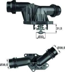 MAHLE TI 25 85 - Termostat, lichid racire - Termostat sistem racire 85°C. in carcasa BMW 3 E46. 5 E39 2.0D 02.98 - 09.03 - MAHLE-TI 25 85 (MAHLETI2585)
