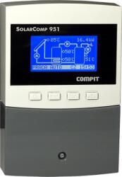 COMPIT Solarcomp Compit napelemes vezérlő 951 analóg 4 érzékelős napkollektor (COMPIT 951)