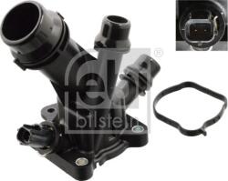 FEBI Bilstein 104762 - Termostat, lichid racire - Termostat sistem racire 90°C. in carcasa VOLVO C30. C70 II. S40 II. S60 II. S80 II. V40. V50. V60 I. V70 III. V70 III - KOMBI. XC6 - FEBI Bilstein-104762 (FEBIBILST