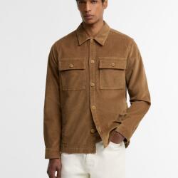 Barbour Tartan Trimmed Cord Overshirt - Rust - L