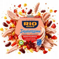 Rio Mare Tonhalas mexikói saláta 160g irodába, kirándulásra (8004030026018)