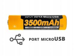 Fenix Akkumulátor Fenix Usb ARB-L18U (18650 3500 mAh 3, 6 V) (ARB-L18-3500U)