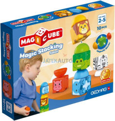 Geomag Magicube Blocks Stacking Szafari 10 darabos mágneses építőjáték (305)